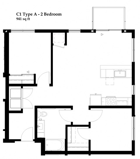 The Hollows Floor Plan, St. Paul, Minnesota
